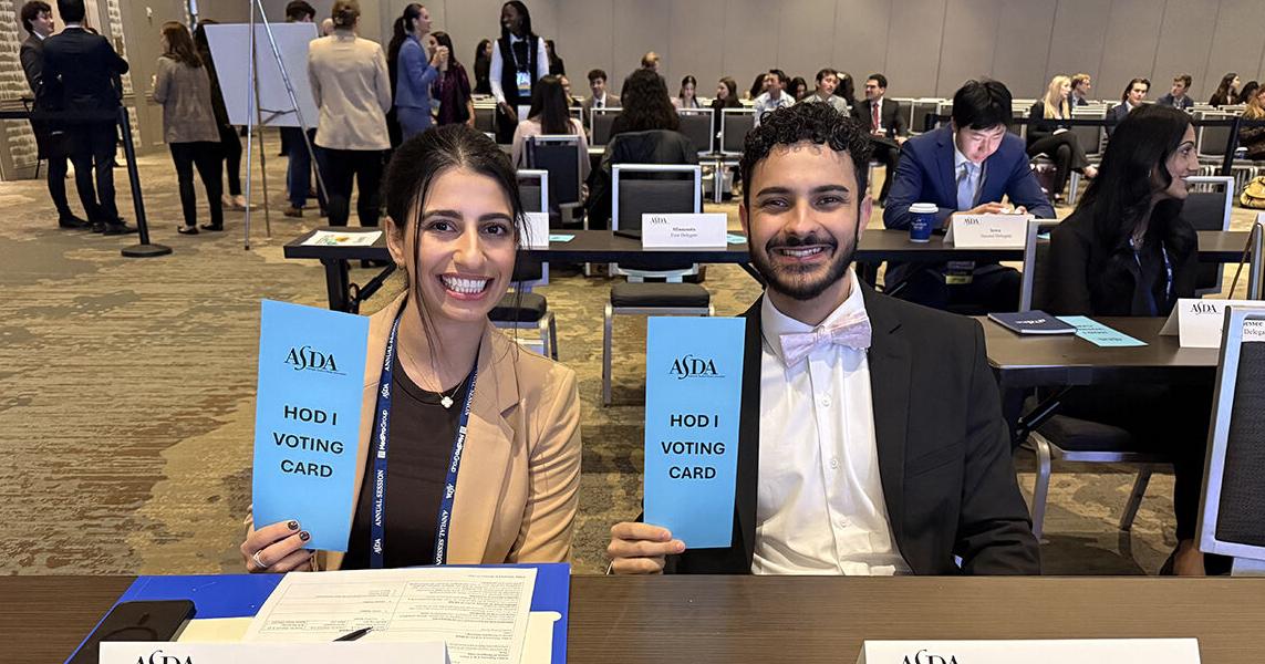 Two HPU Students Elected to National Leadership Positions with Dental Association