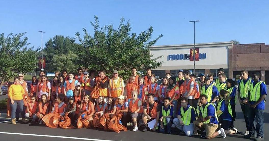 Fall Litter Sweep in September was a big success