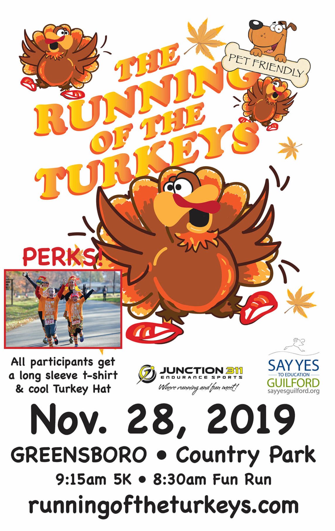 Running Of The Turkey S 2019 Junction 311 Endurance Sports Hosts