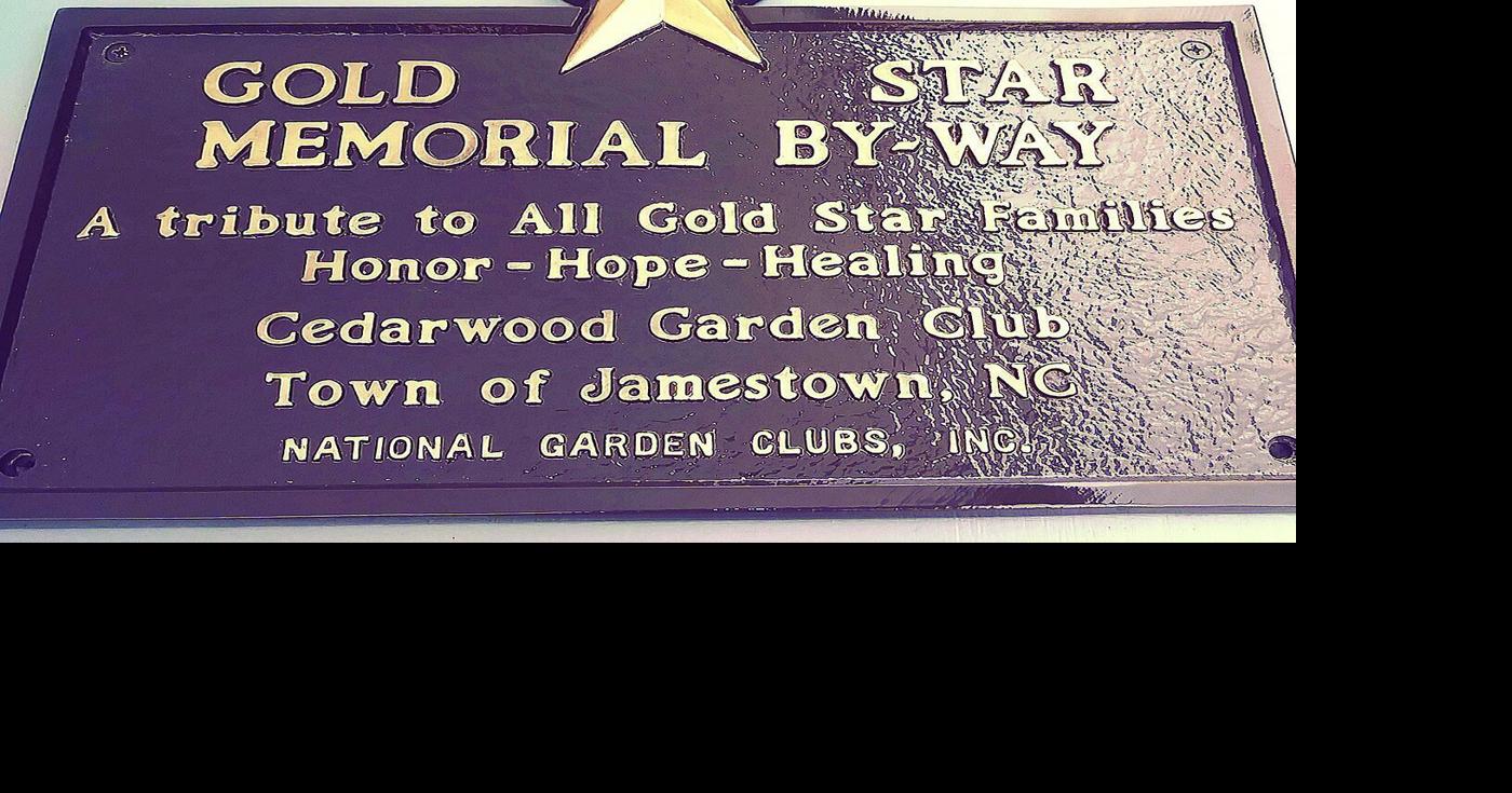 Garden Club to erect second Gold Star marker