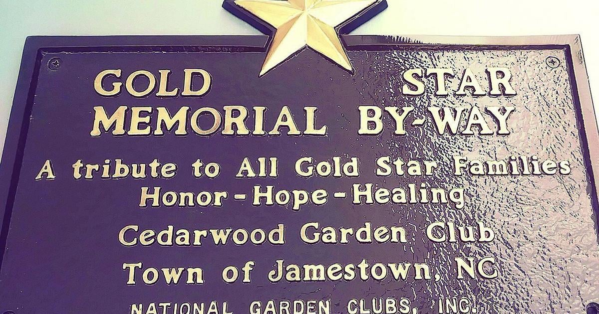 Garden Club to erect second Gold Star marker