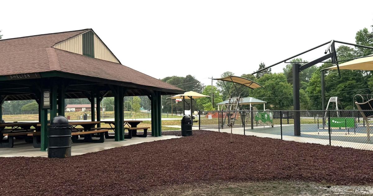 New playground becoming community destination