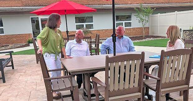 Dedication of Adult Day Center courtyard