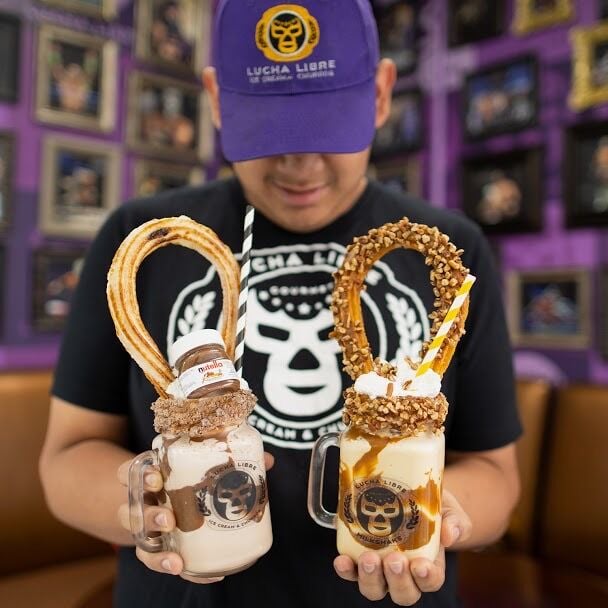 Lucha libre store ice cream