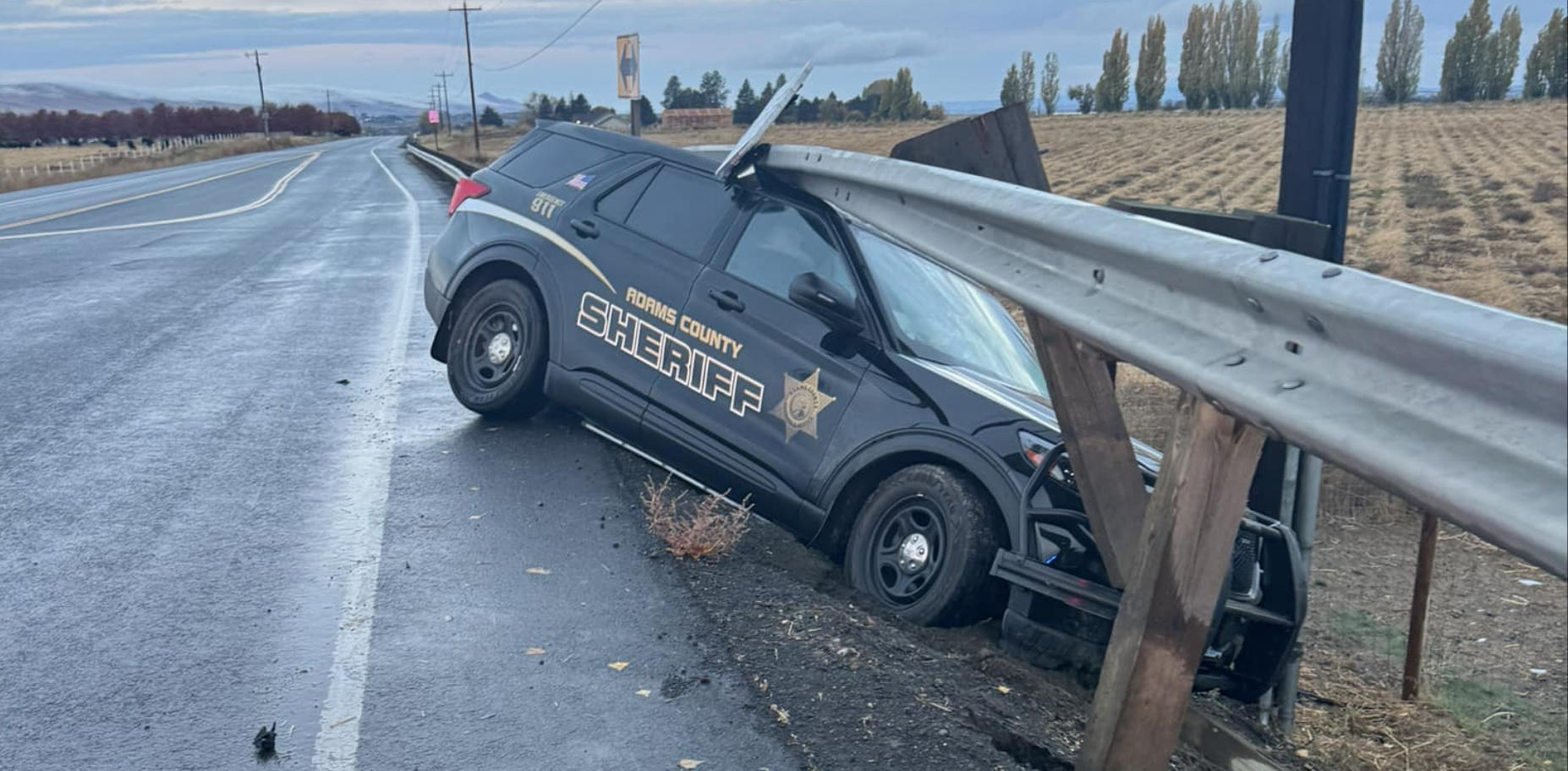 Deputy's Vehicle Collides En Route to Burglary Call | Columbia Basin ...
