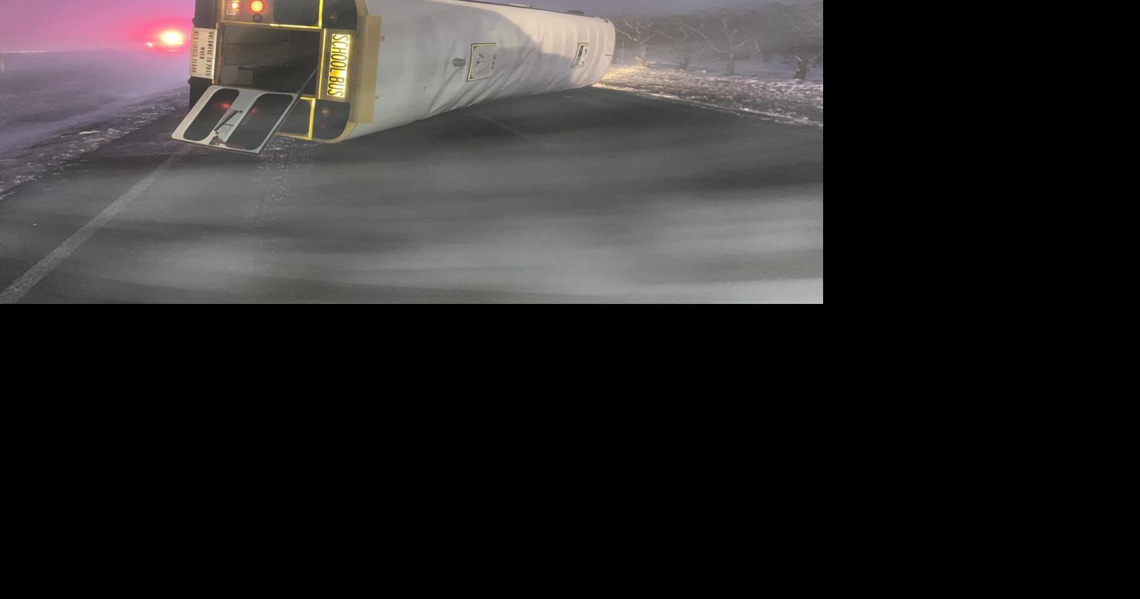 13 kids injured in school bus crash near Mattawa Columbia Basin