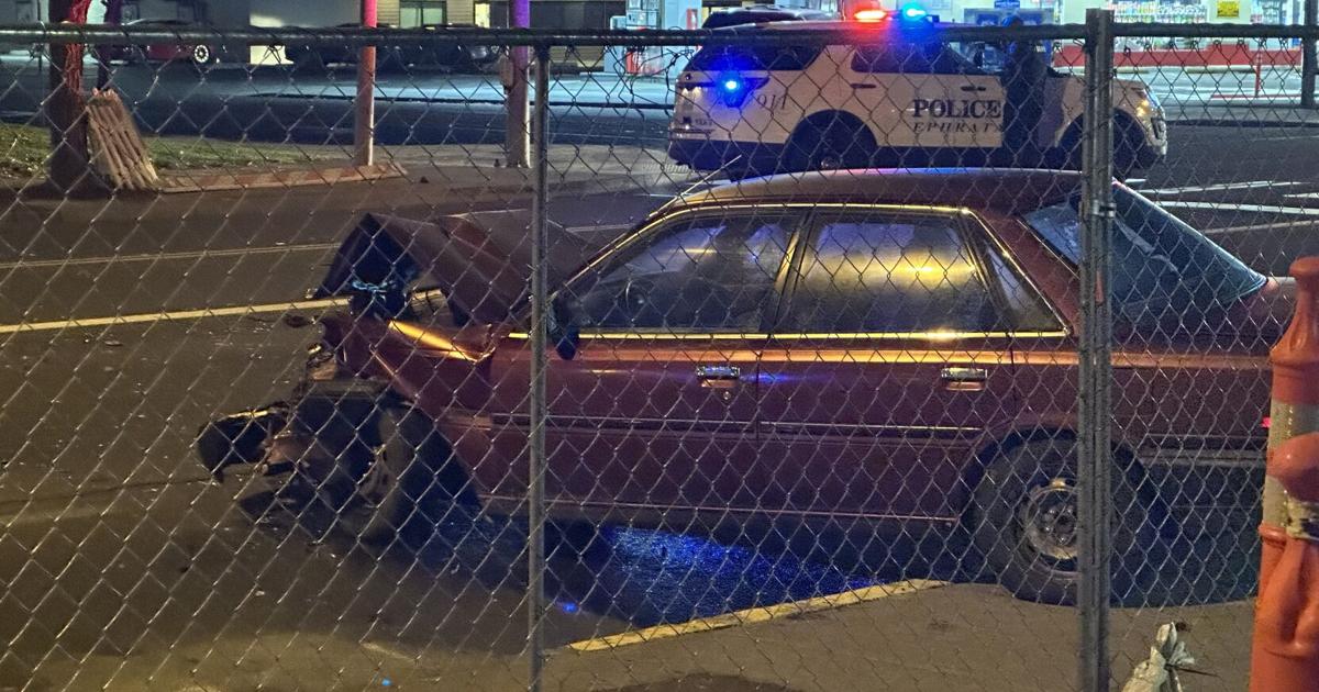 One person injured in three-vehicle DUI crash in Ephrata | Columbia ...