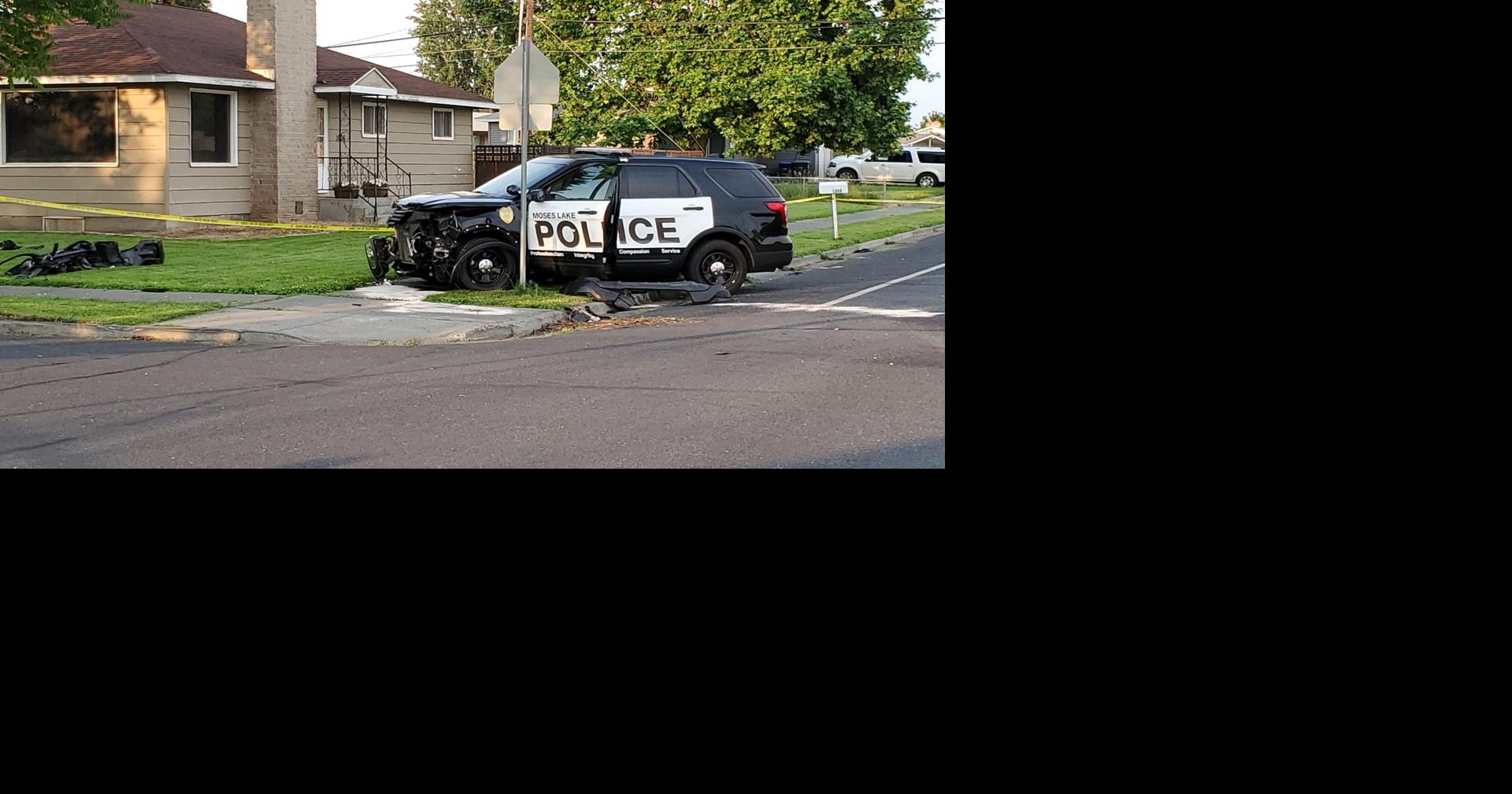 Teen driver crashes into Moses Lake police SUV during pursuit Thursday ...