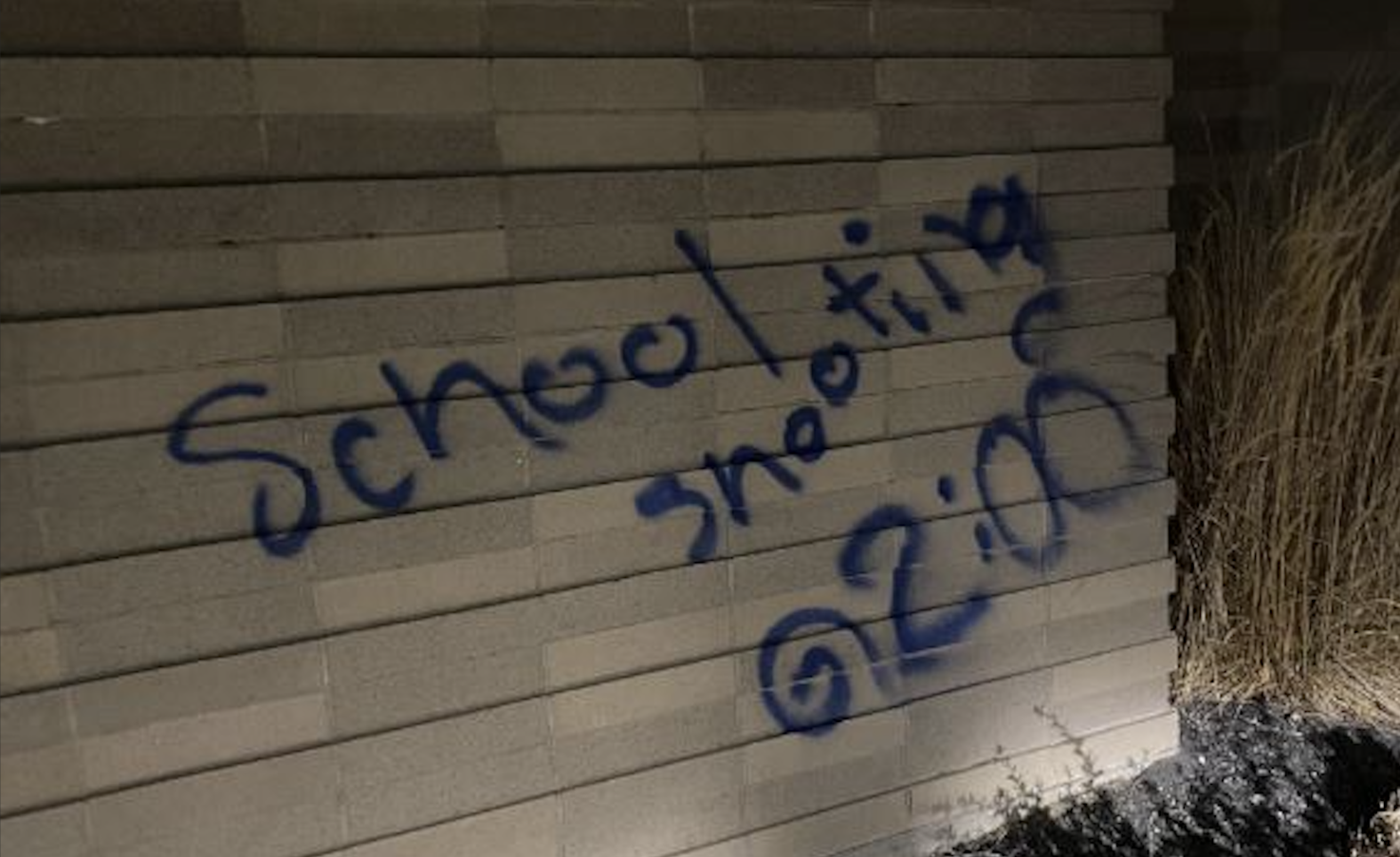 Graffiti at Quincy High hints at school shooting Columbia Basin