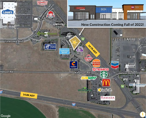 Chipotle, Mod Pizza and Taco John’s coming to Moses Lake Columbia Basin