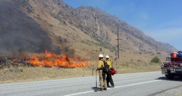 Evant Fire Fires burn near Entiat, Ellensburg, Leavenworth and Methow Valley ...