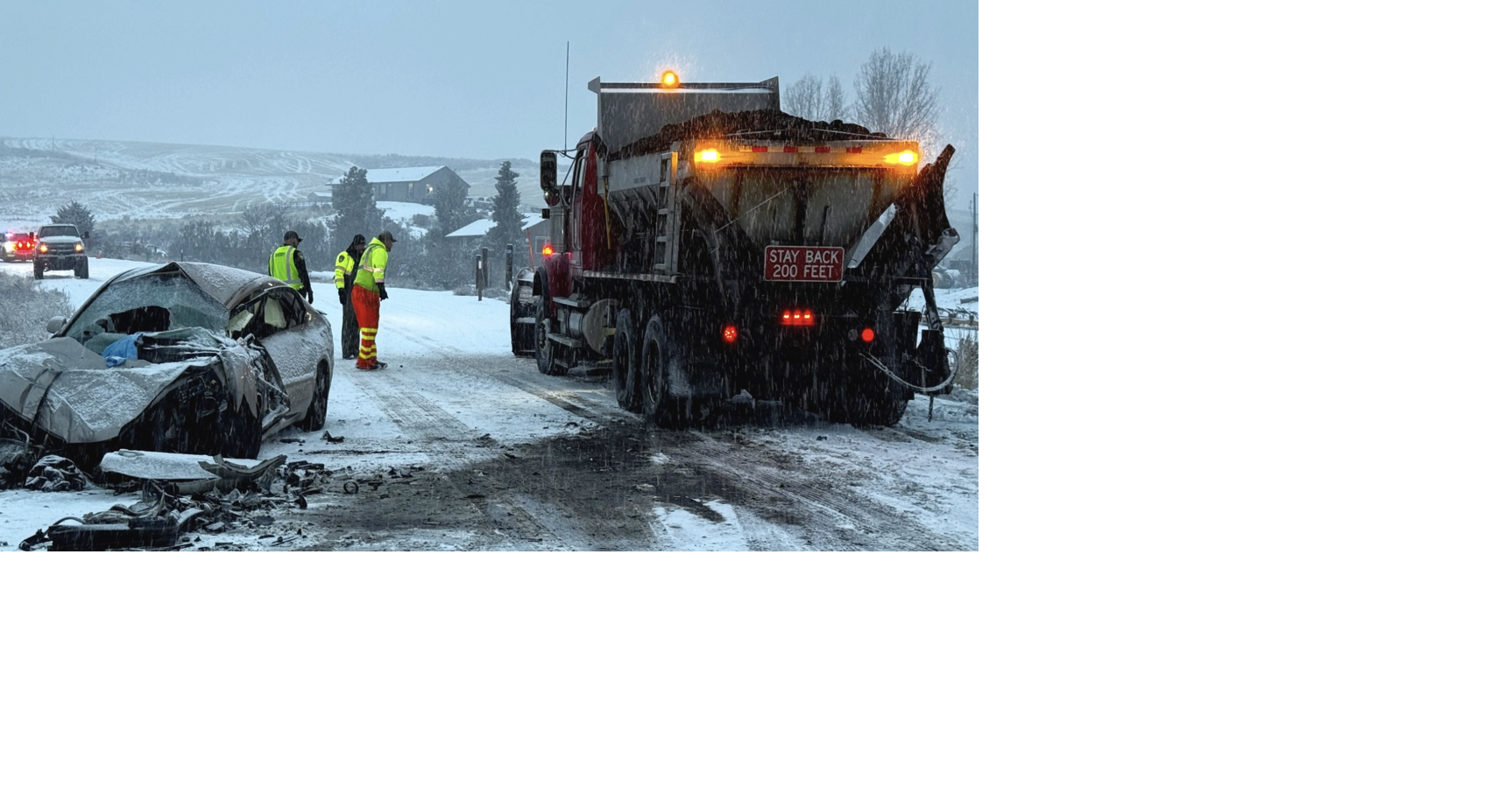 Ephrata Driver Faces Charges After Colliding with Snow Plow | Columbia ...