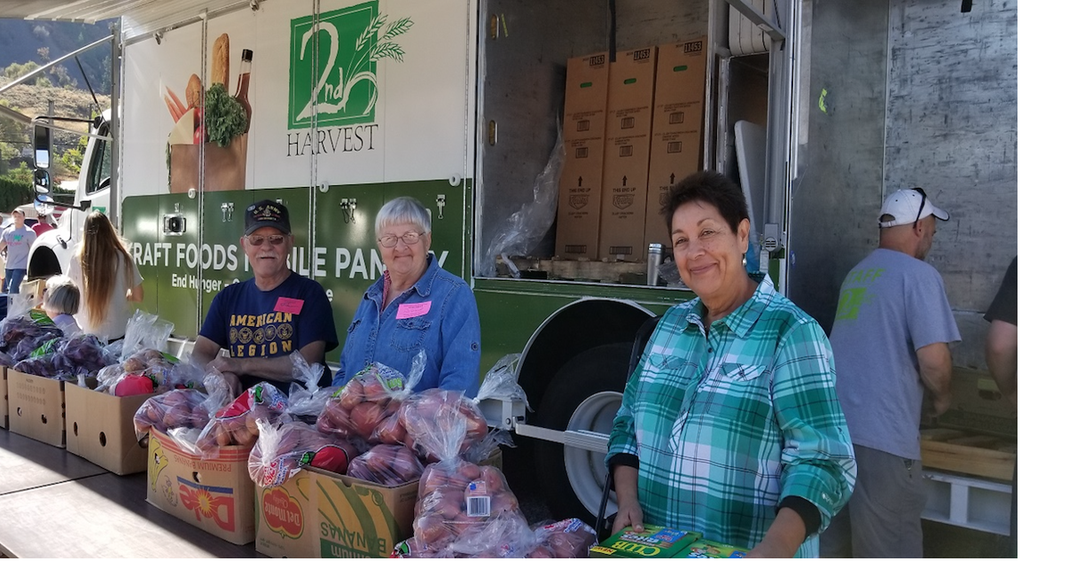 Second Harvest Mobile Food Bank helps 150 Grand Coulee homes Columbia