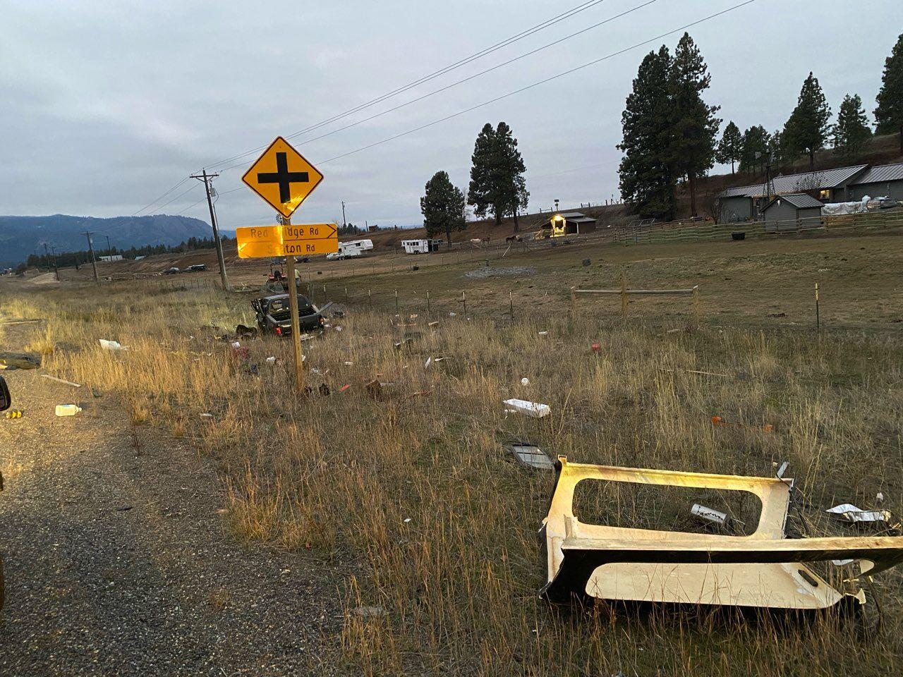 Ellensburg man ejected in rollover crash near Cle Elum Columbia Basin