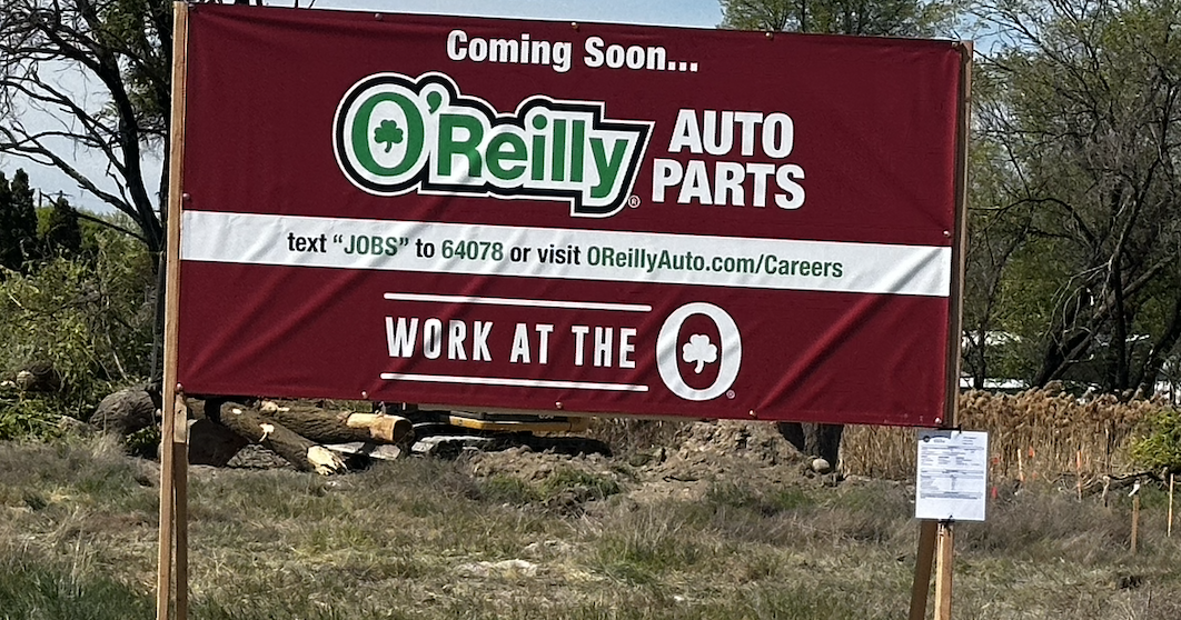 New O’Reilly Auto Parts store under construction in Moses Lake
