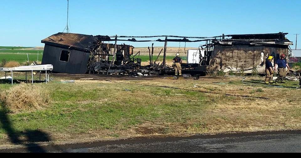 Home destroyed by fire early Friday morning near Moses Lake iFIBER