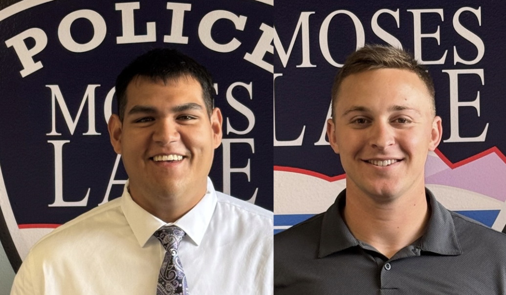 Moses Lake Police Dept. introduces two hometown officers | Columbia ...