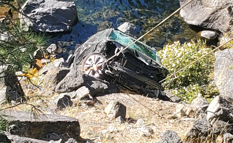 Sleepy driver rolls vehicle near Leavenworth, injuring two | Columbia ...
