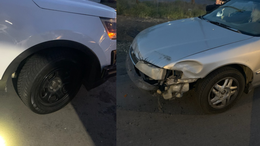 State Patrol vehicle involved in collision in Moses Lake