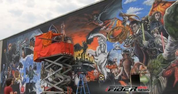 Giant mural on Ephrata movie theater draws attention | Ephrata |  