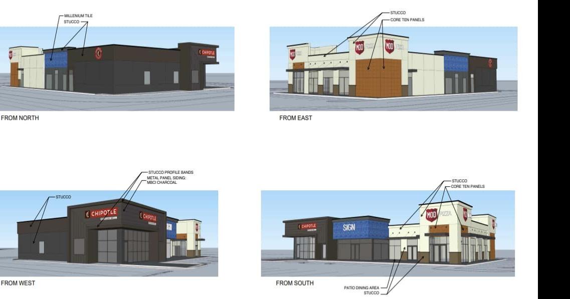 Tentative timeframe for opening of MOD Pizza and Chipotle in Moses Lake
