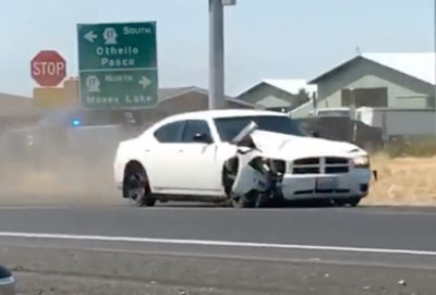 Wanted felon arrested after police chase Tuesday from Moses Lake to ...