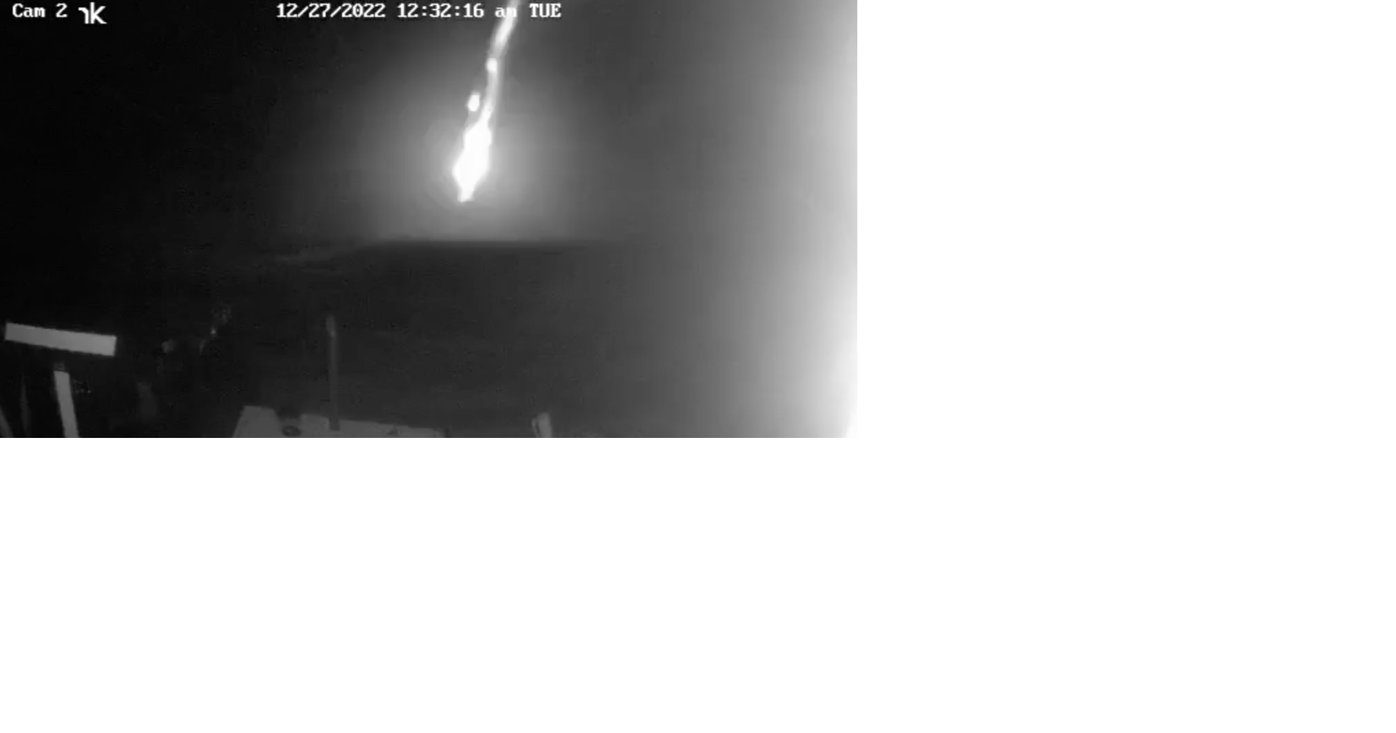 VIDEO Mysterious light streak near Coulee City triggers security