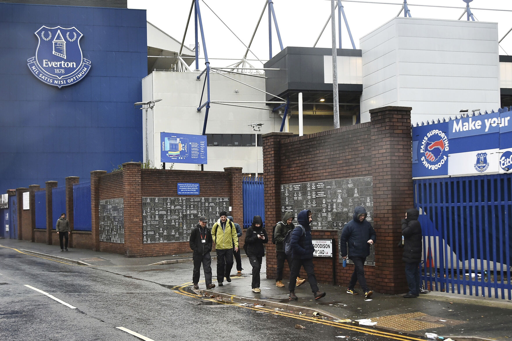 Everton Vs. Liverpool Postponed Because Of Storm Darragh. Other Premier ...