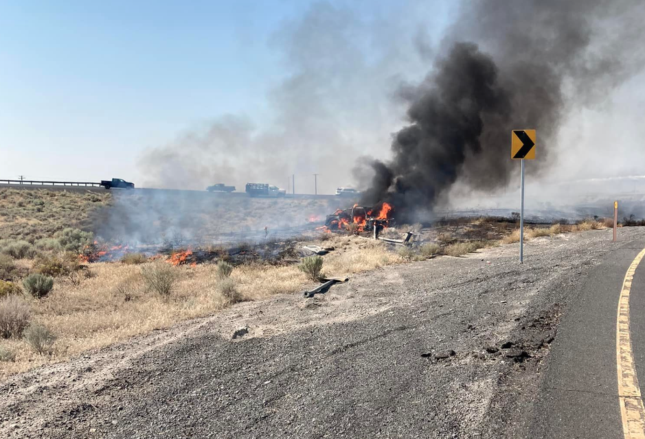 DUI suspect in fiery crash west of Moses Lake charged with assaulting ...