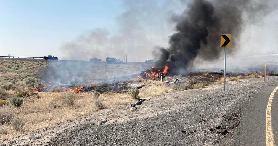 DUI suspect in fiery crash west of Moses Lake charged with assaulting ...