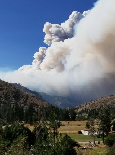 Cougar Creek Fire Swells To Over 6,000 Acres | Columbia Basin ...