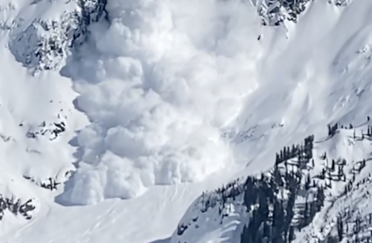 High Avalanche Danger in North Cascades on Steep Slopes | Columbia