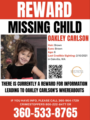 #39 Prime Suspect #39 In Oakley Carlson #39 s Disappearance Now In NCW Columbia