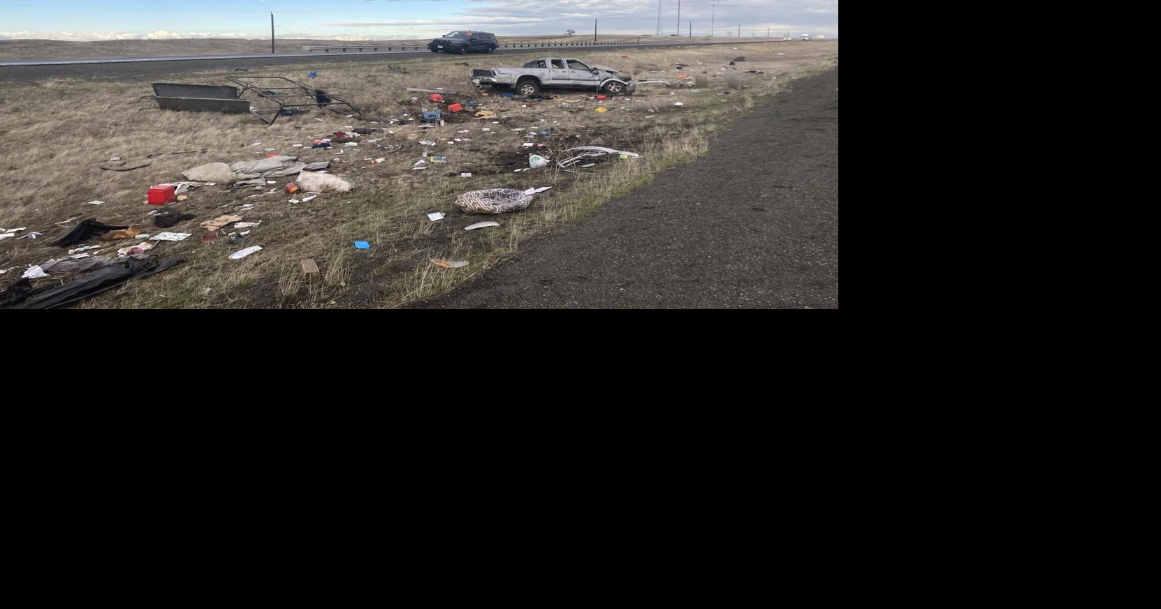 Two ejected, one dead in DUI rollover crash near Ritzville Columbia