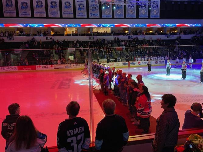 Hockey Fights Cancer night draws big crowd at Saturday's Wenatchee Wild