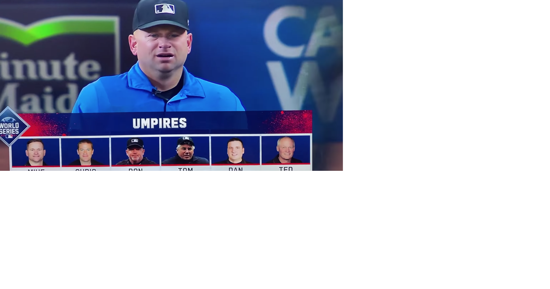 Ephrata's Mike Muchlinski umpires for World Series