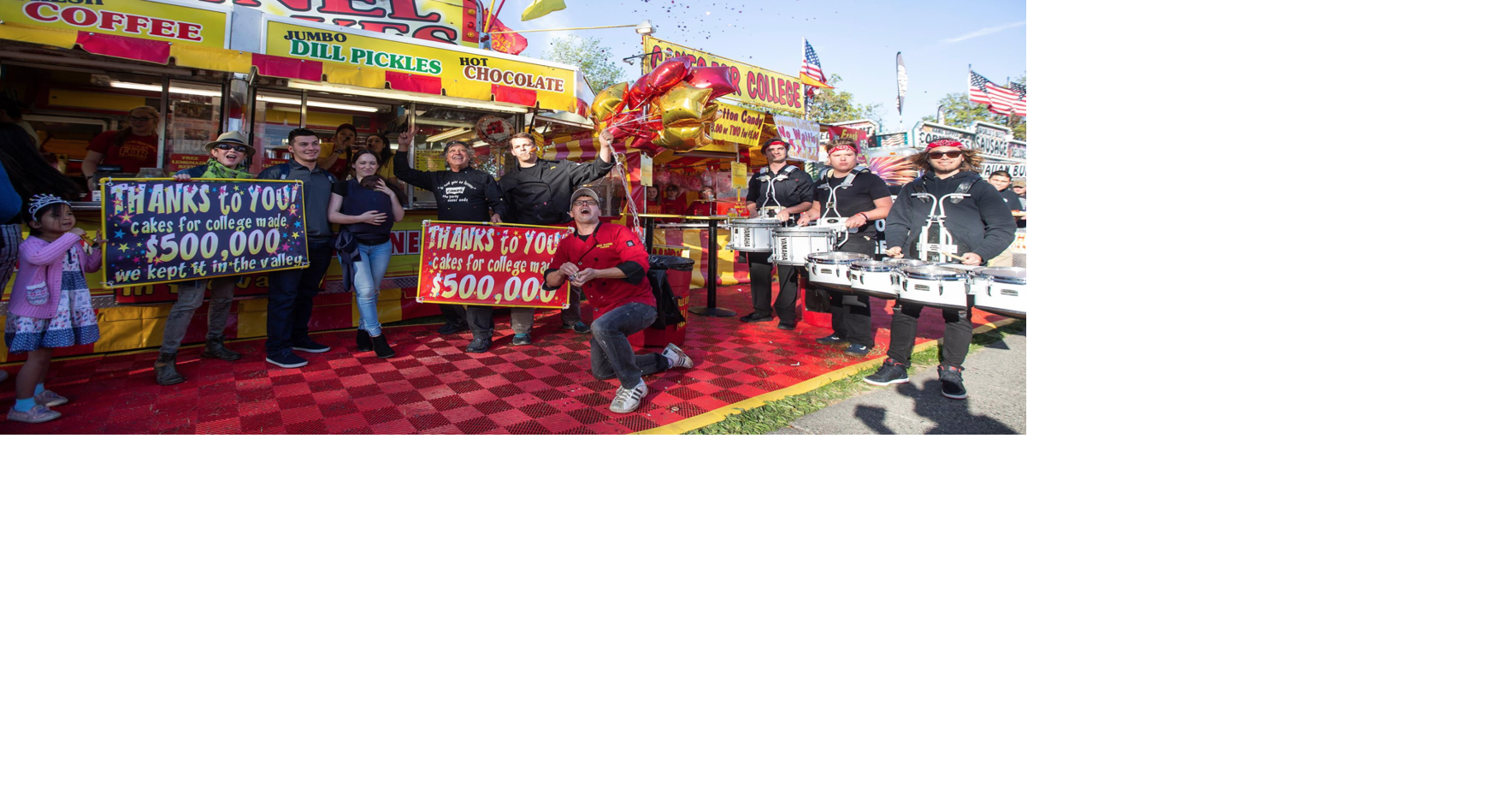 Funnel cake philanthropy hits $500K milestone in local student ...