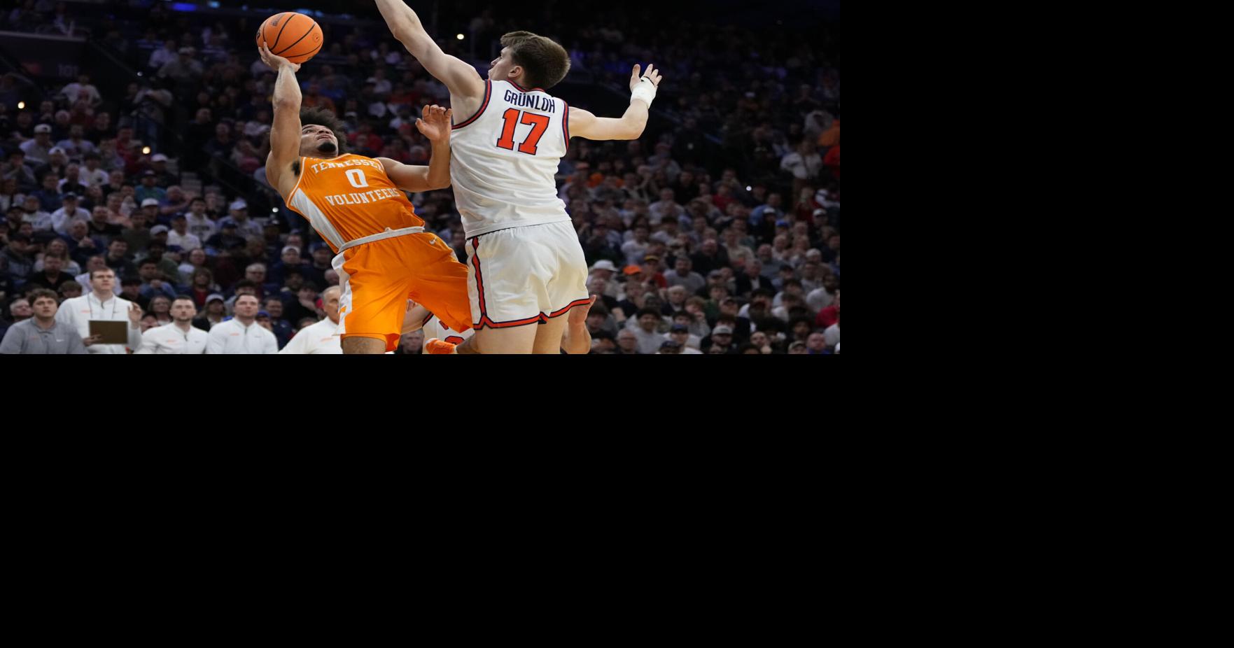 NCAA Tennessee Virginia Basketball