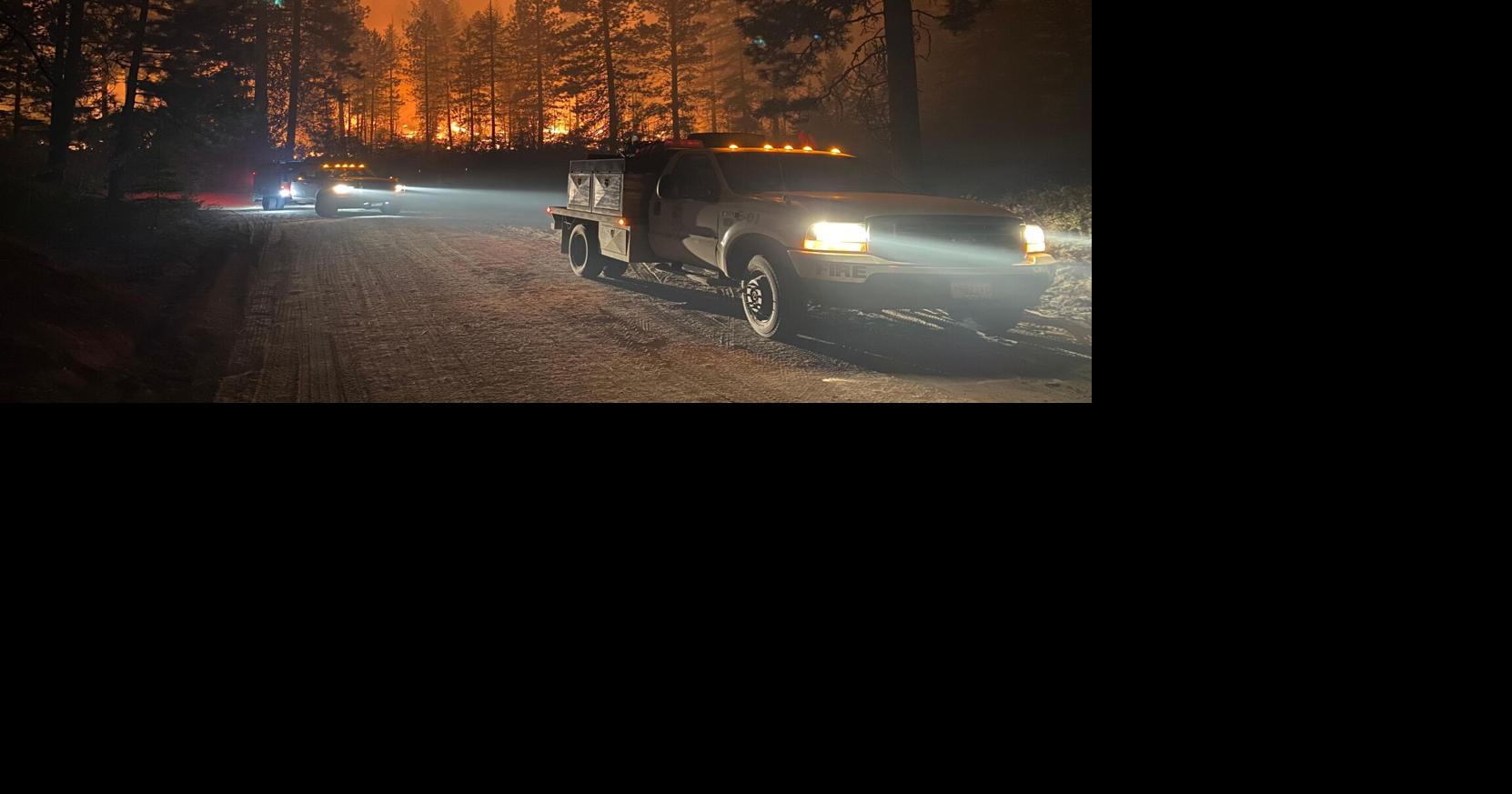 Whitmore Fire west of Nespelem 25 contained; listed at more than