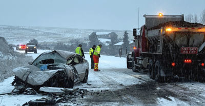 Snow Plow Crash Near Ephrata Causes Minor Injuries | Columbia Basin ...