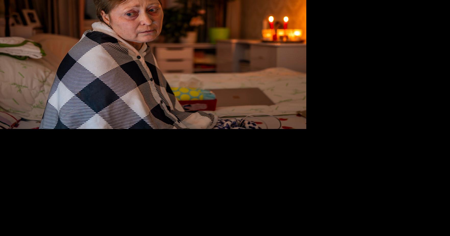 Russia Ukraine War Climbing Stairs