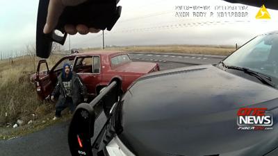 Dash cam shows Moses Lake hit-and-run suspect crash during pursuit ...