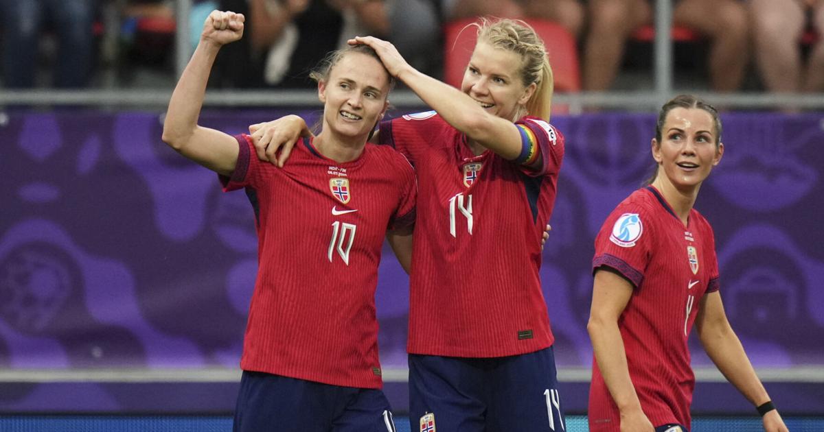 Euro 2025 Norway Finland Soccer
