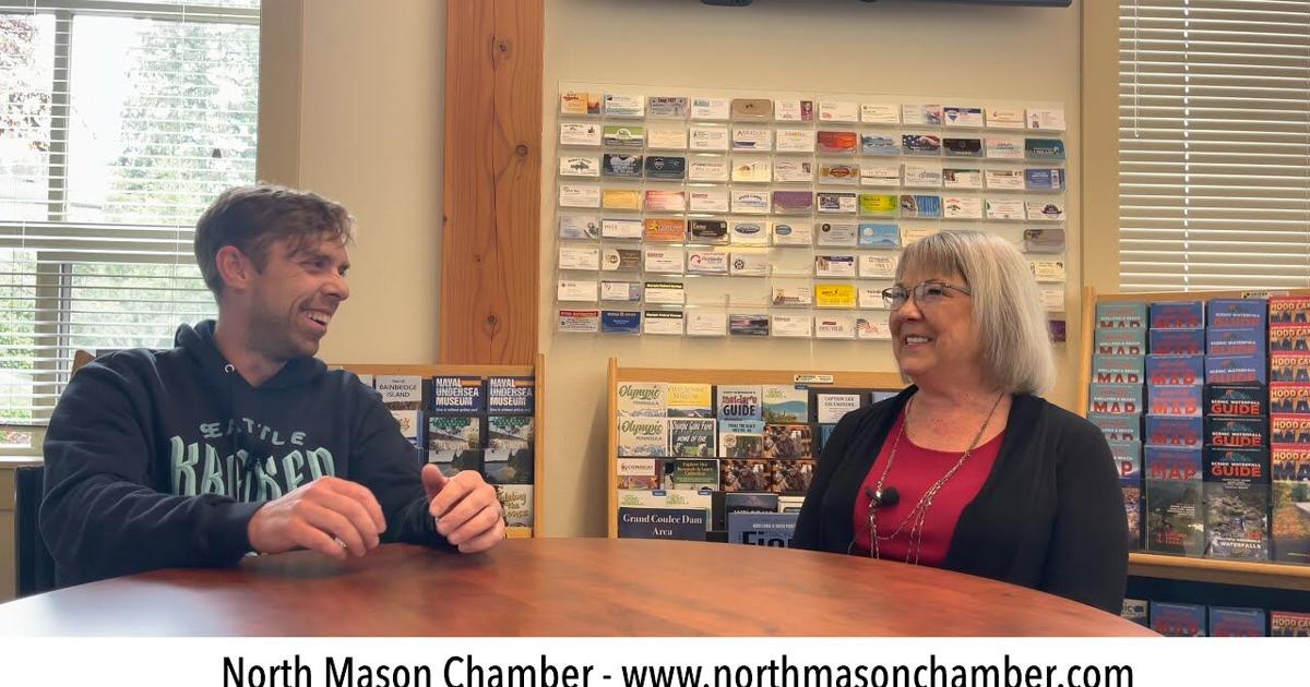 Jeff Slakey North Mason Chamber of Commerce Update with Executive Director Pam Volz ...