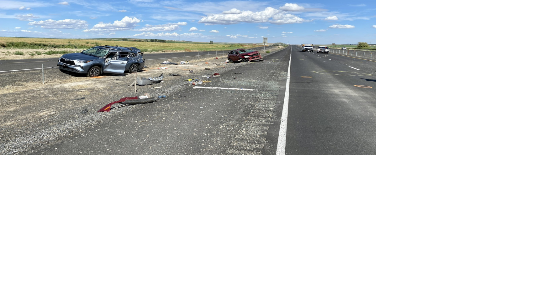 Warden man dies in threevehicle wreck near Moses Lake Columbia Basin