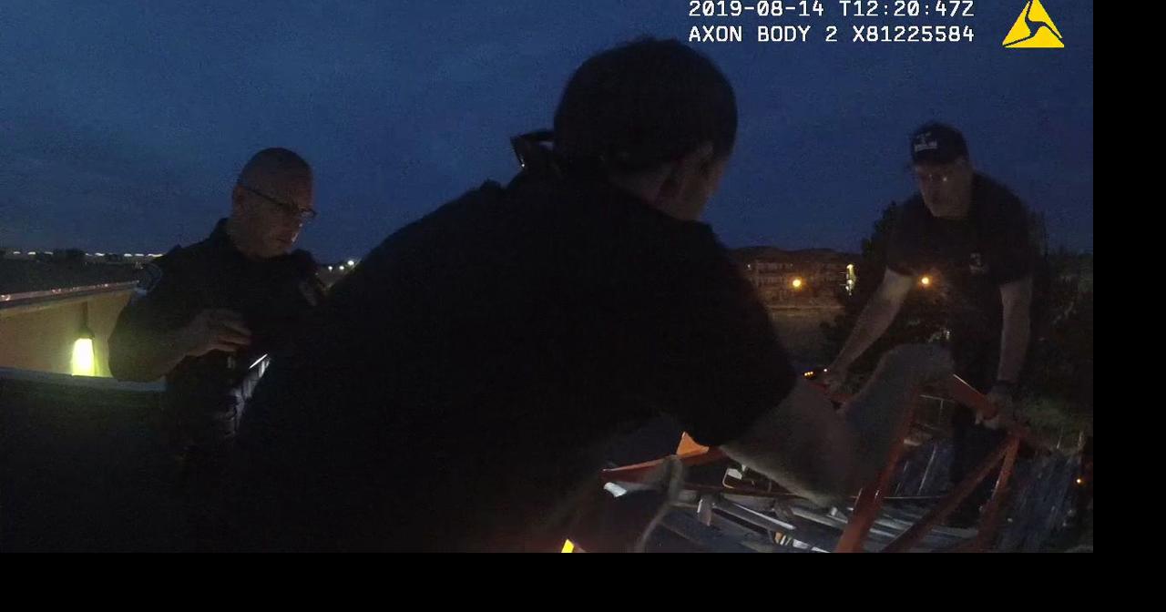 Attempted burglary suspect caught on roof of Sportsman's Warehouse in