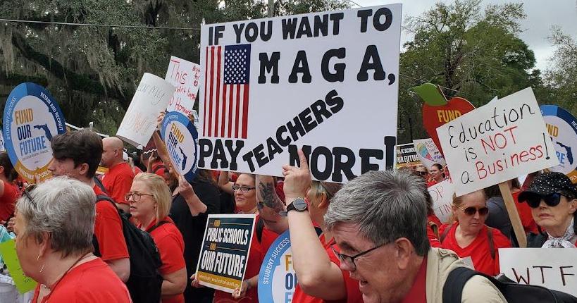 Educators rally in Tallahassee | Education | yoursun.com
