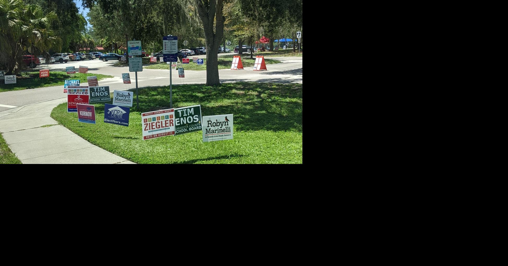 Turnout heavy in Sarasota County elections