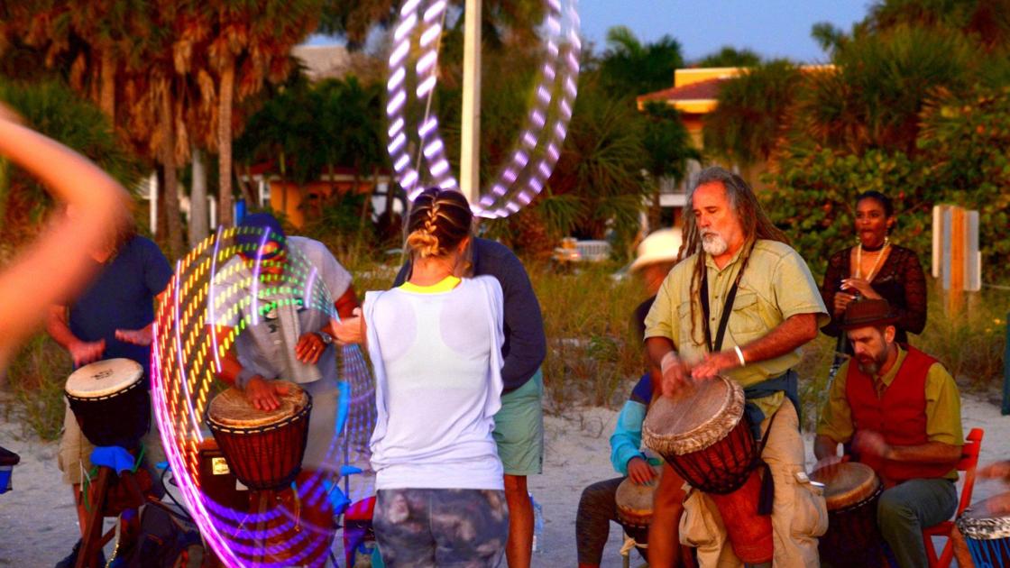 Venice Beach Drum Circle Does Not Skip A Beat Venice Gondolier Sun Yoursun Com Nokomis Drum Circle Schedule 2022