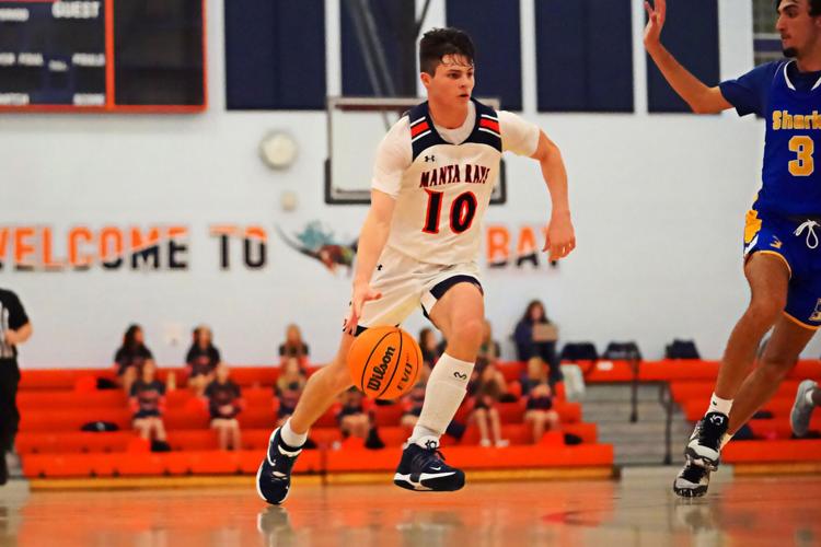 BOYS BASKETBALL finds range after halftime; Mantas sink Sharks Sun Preps